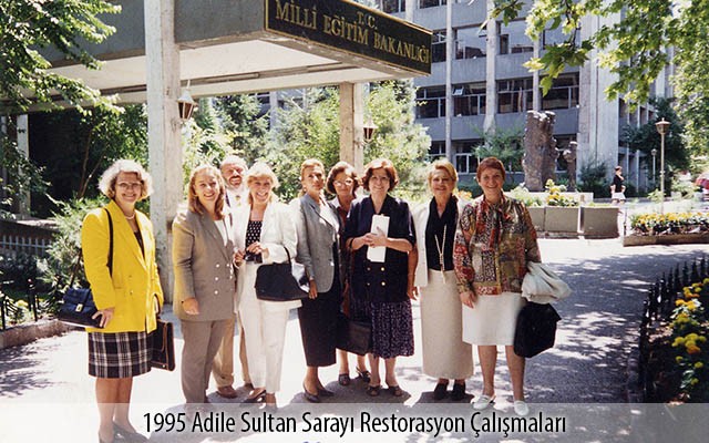 1995 Adile Sultan Sarayı Restorasyon Çalışmaları 1995 Adile Sultan Sarayı Restorasyon Çalışmaları